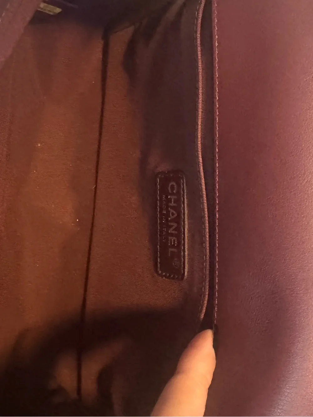 Chanel Velvet Tweed Quilted Medium Boy Flap Burgundy